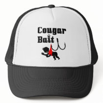 Cougar Bait -- Novelty Funny Cougar Humor Mesh Hats