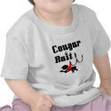 Cougar Bait -- Novelty Funny Cougar Humor t-shirts