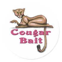 Cougar Bait stickers