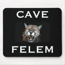 Cougar  CAVE FELEM, - Customized Mouse Mats
