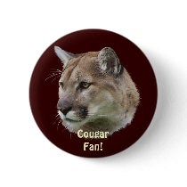 COUGAR HEAD Button