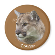 COUGAR HEAD Magnet