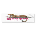 Cougar Hunter bumper stickers by FunGraphix Cougar Hunter bumper stickers