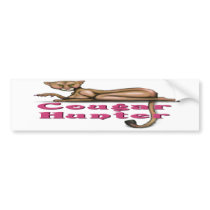 Cougar Hunter bumper stickers