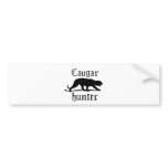 COUGAR HUNTER BUMPER STICKERS