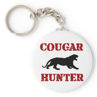 Cougar Hunter Keychain