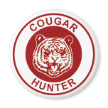 Cougar Hunter Refrigerator Magnets