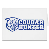 Cougar Hunter - milf hunter Greeting Card