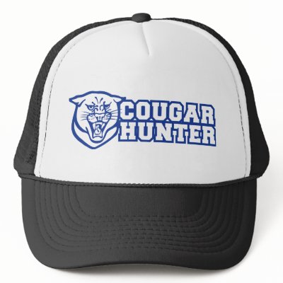 Cougar Hunter - milf hunter Trucker Hats by strk3