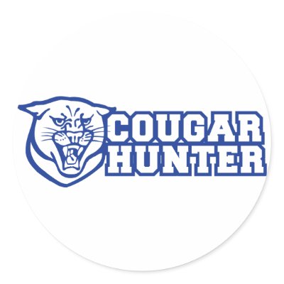 Cougar Hunter - milf hunter Stickers by strk3