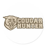 Cougar Hunter - milf hunter Round Sticker