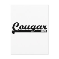 Cougar Hunter Postcard
