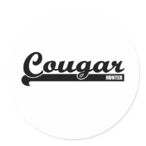 Cougar Hunter Sticker