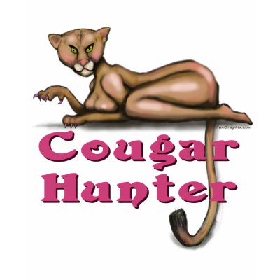 Cougar Hunter Tee Shirts by FunGraphix