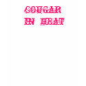 COUGAR IN  HEAT t-shirts