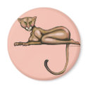 Cougar magnets by FunGraphix Cougar magnets