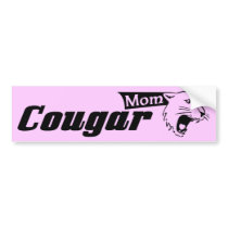 Cougar Mom bumper stickers