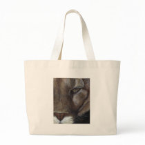 Cougar Mountain Lion Face Bags