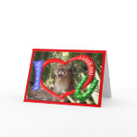 Cougar Mountain Lion Holiday Greeting Card &amp; Note
