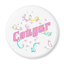 Cougar Party Fridge Magnets