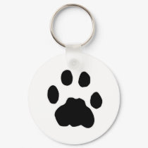 COUGAR PAW PRINT keychains by dogiron COUGAR PAW PRINT keychains