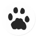 COUGAR PAW PRINT stickers by dogiron COUGAR PAW PRINT stickers