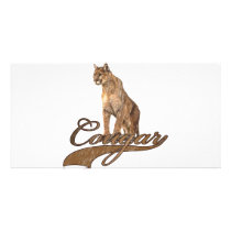 Cougar Custom Photo Card