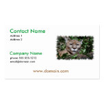 Cougar Predator Business Card