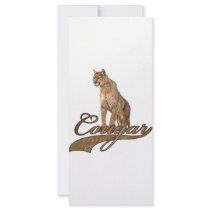 Cougar Rack Card Template