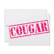 Cougar Stamp invitations