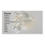 Cougar study business cards