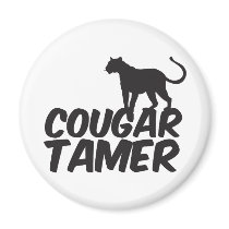 Cougar Tamer Refrigerator Magnets