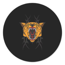cougar tribal design stickers
