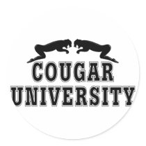 Cougar University (2) stickers