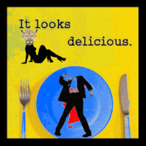 Cougars blue plate special! posters