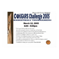 cougars challenge 2005 posters