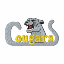 Cougars embroidered shirts