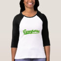 Cougars Faux Baseball Jersey T-Shirt