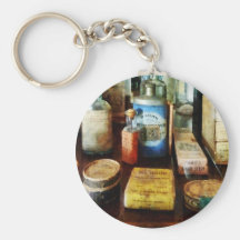 Cough Remedies and Tooth Powder Key Chain