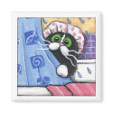 Could You Pass the Soap? - Cat Magnet by LisaMarieArt Could You Pass the Soap? - Cat Magnet