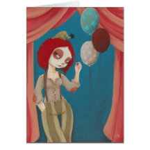 Coulrophobia - Bad clown card