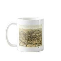 Council Bluffs Iowa in 1868 Mugs