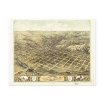 Council Bluffs Iowa in 1868 Postcards