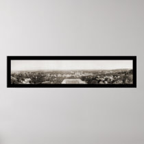 Council Bluffs Iowa Photo 1908 Poster