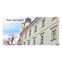 Council tower, Sibiu painting Photo Card