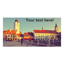 Council tower, Sibiu Photo Greeting Card