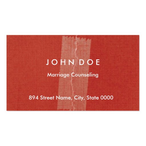 Counselor Business Card Zazzle