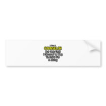 Counselor .. Drink for a Living bumper stickers