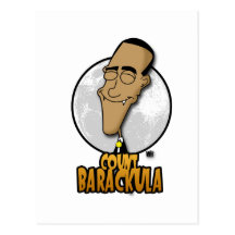 Count Barackula Post Cards