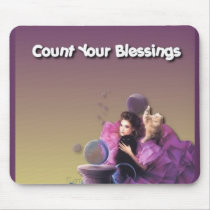 count-blessing-angelsandy mousepads by SandyLov count-blessing-angelsandy mousepads